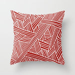 Sultry Modern Red Cushion Covers 45x45cm