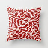 Sultry Modern Red Cushion Covers 45x45cm