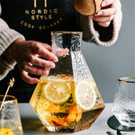 Water Jug with Glass (Patterned)