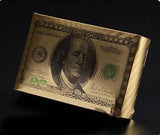 Dollar Style Waterproof Plastic Playing Cards with Box
