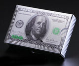 Dollar Style Waterproof Plastic Playing Cards with Box