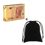 Dollar Style Waterproof Plastic Playing Cards with Box